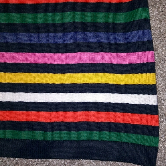 NWT Sz S Tommy Hilfiger Rainbow Stripe Sweater - Picture 5 of 8